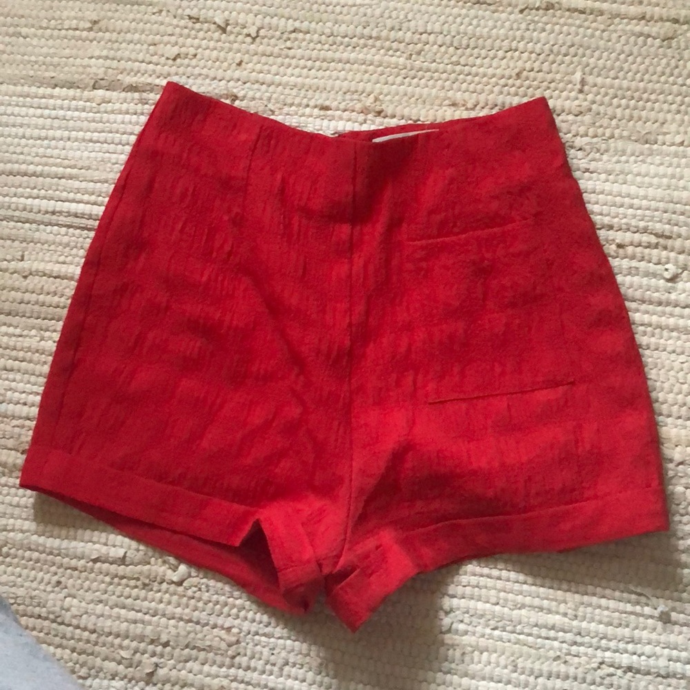 URBAN OUTFITTERS red shorts
